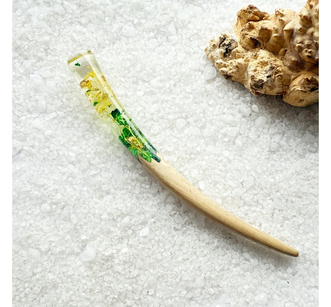 Wooden hair stick 